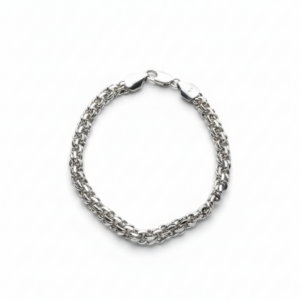 1765597249191_111129 Brazalete Cadena Bizantina de Tejido Intricado